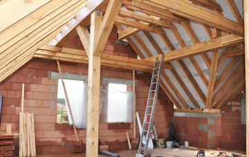 Tyrells End attic trusses